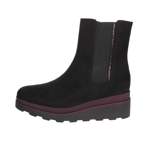 Cinzia Soft  STIVALETTI ZEPPA MM874024CF NERO/BORDEAUX