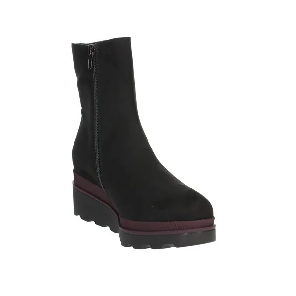 Cinzia Soft  STIVALETTI ZEPPA MM874024CF NERO/BORDEAUX