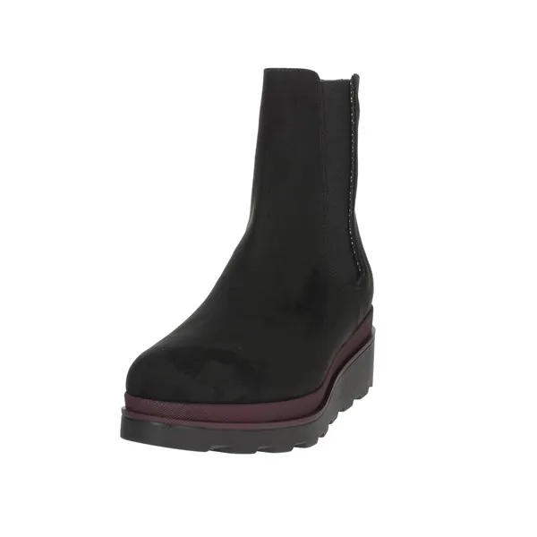 Cinzia Soft  STIVALETTI ZEPPA MM874024CF NERO/BORDEAUX
